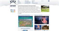 Desktop Screenshot of anthemequity.com